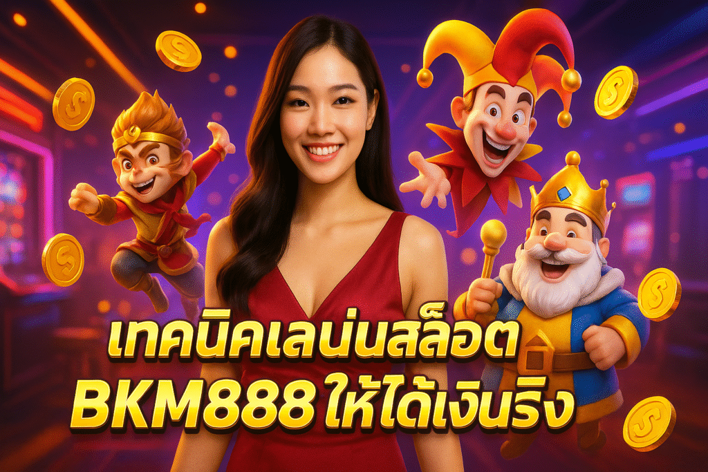 เทคนิคเล่นสล็อต BKM888 ให้ได้เงินจริง