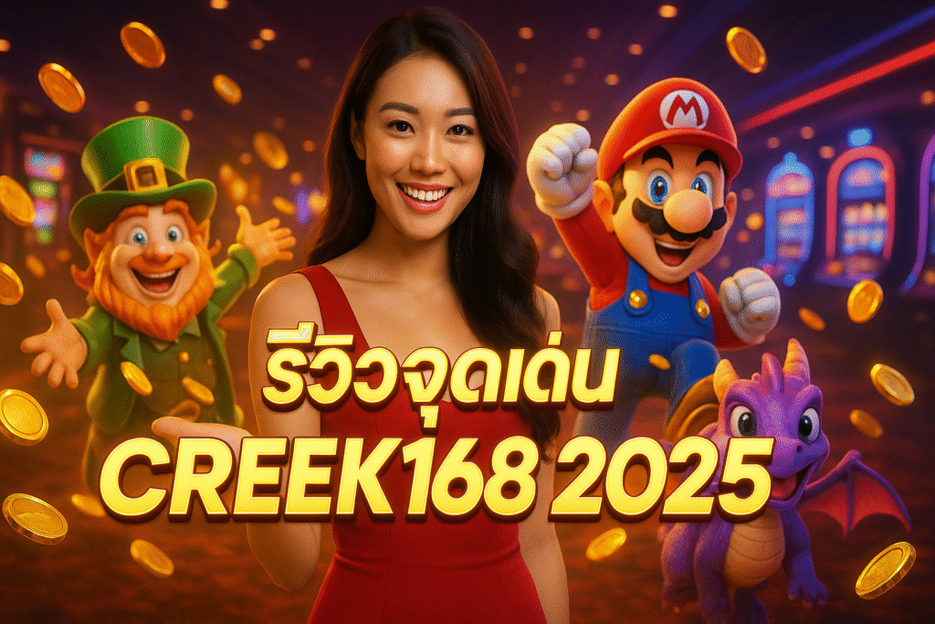 รีวิวจุดเด่น CREEK168 2025
